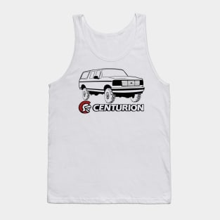 Ford Bronco Centurion w/tires, Black Print Tank Top